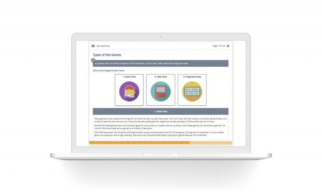Slot Machines course screenshot
